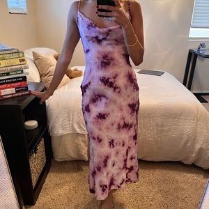 Realisation Par Capulet Tie Dye Midi dress.